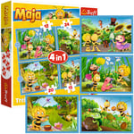 Trefl Maya The Bee 4in1 Jigsaw Puzzle 12+15+20+24 Pc Cartoon SuperHero Character