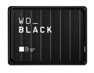 WD_BLACK P10 2TB Game Drive, Portable External Hard Drive, Speeds Up to 130 MB/s, Works With Console, PC, Playstation, Xbox, Save Up to 125 games, Portable Game Drive, Black