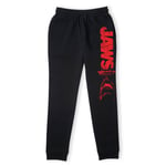 Jaws Classic Poster Joggers - Black - XXL - Black