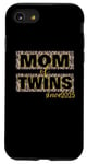 Coque pour iPhone SE (2020) / 7 / 8 Idée cadeau maman jumeaux 2025 naissance maman jumelle