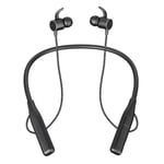 Bluetooth Earphones IPX4 Water Resistant, Wireless Sport Earphones, Sweatproof, Noise Cancelling Headset for Workout, Running, Gym, 8 Hours Play Time - Flexible RIM with Memory Effect, ELARI Gnooshi