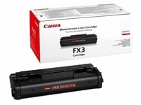 Canon FX-3 Toner Cartridge Black For Fax L200/L300 1557A003 Genuine A2T#