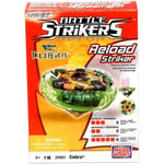 Mega Bloks Battle Strikers Turbo Tops Reload Striker Cobra -BNIB- Rare Series 1