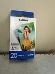 Canon ZINK 2 x 3" Photo Paper - Pack of 20 Zoemini Camera Film