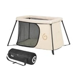 Babymoov Lit parapluie Moov,Sleep-Ultra Compact et Leger(<5kg)-Montage et Pliage rapide-Dès la Naissance et jusqu'à 4 ans-Evolutif en Aire de jeux-Confortable(densité matelas de 25kg/ms)-Garanti à vie