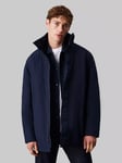 Calvin Klein Technical Parka Coat, Dark Sapphire