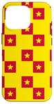 iPhone 16 Pro Red Yellow Stars Square China Color Chinese Mandarin Pattern Case