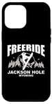 Coque pour iPhone 12 Pro Max Snowboard Freeride Jackson Hole Wyoming