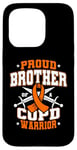 Coque pour iPhone 15 Pro Ruban orange « Proud Of A COPD Warrior COPD Fighter »