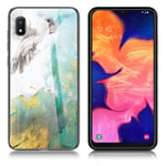 Samsung Fantasy Marble Galaxy A10e kuoret - Lentävä kyyhkynen Monivärinen