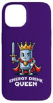 iPhone 14 Energy Drink Queen Funny Can of Energy Drink Case