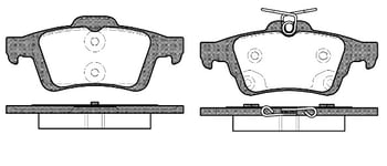 Bromsbelägg Remsa - Ford - Focus, Transit connect, Kuga, C-max, Grand, Tourneo grand, Tourneo connect