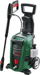 Bosch High Pressure Washer UniversalAquatak 135 - 1900 W, 135 Bar Pressure, 450 l/h Flow Rate, with 3-in-1 Nozzle, Detergent Nozzle, and Carrying Handle in Carton Packaging