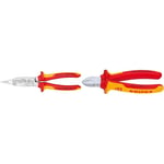 Knipex Pliers for Electrical Installation Chrome-Plated & Diagonal Cutter Chrome