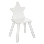 Chaise Enfant étoile "Douceur" 50cm Blanc