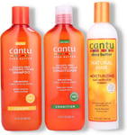 Cantu Sulphate Free Shampoo & Conditioner 12oz with Shea Butter Moisturizing