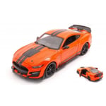 [FR] Maisto FORD MUSTANG SHELBY GT500 2020 ORANGE 1:24 - MI31532O