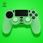 PS4 Ohjaimen Silikonisuoja + Thumb Grips Glow In The Dark FR-Tec