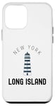 iPhone 12 mini Long Island New York Vintage LI NY Lighthouse Est 1640 Case