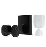 Pack Arlo composé de : 2 Caméras Pro 3 et Support Aimanté Blanc Conçu Pour Arlo Ultra Et Pro3