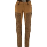 Fjällräven Womens Keb Trousers Curved (Brun (TIMBER BROWN-CHESTNUT/248-230) 36 kort)