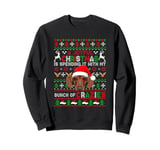 Joyful Xmas Spending With Bunch Of Crazies Sweater Dachshund Sweatshirt