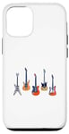 Coque pour iPhone 12/12 Pro Guitare-accessoires pour musiciens guitaristes, amateurs de