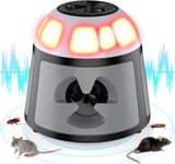 Ultrason Souris Et Rats,Repulsif Souris Ultrasons 360° Anti Souris Avec Lumière Led Appareil Ultrason Pour Nuisible Rongeurs Plug In Répulsif Intérieur Dispositif Anti Nuisible Cafards Pour J.[W15]