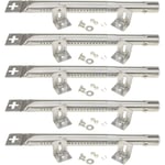 30,5-44,5 cm Brûleur universal adjustable pour FirePlus, Fire Mountain, Charbroil, CosmoGrill, Landmann Triton 2, Proficook, Tepro, pièce détachée