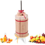 Froadp - 30L Manuel Pressoir à Fruit, Presse à Fruits avec Torchon filtrage