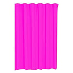 homeXpert MSV Rideau de Douche Plastique PVA 180x200cm Fuschia - Anneaux Inclus