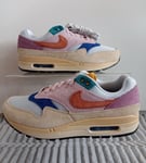 NIKE AIR MAX 1 '87 PRM ,,Tan Lines'' SIZE UK 7 EUR 41 (FN7200 224)