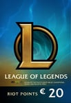 League of Legends Gift Card 20€ Riot Key - EUROPE NORDIC - EAST Server Only