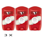 3 X Old Spice Original Deodorant Stick - 50ml(PACK OF 3 )