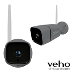 VEHO CAVE FULL HD 1080P OUTDOOR WIRELESS IP CAMERA | FIXED - GREY - VHS-010-OC