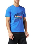 Hurley M Evd WSH OAO Slashed SS, Homme, Bleu (Signal Blue), S