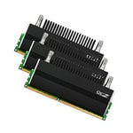 OCZ Flex XLC DDR3 PC3-12800 Lot de 3 Barrettes de mémoire RAM 6 Go (3 x 2 Go, 1600 MHz, CL7)