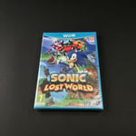 Nintendo Wii U Sonic Lost World FRA Neuf sous Blister