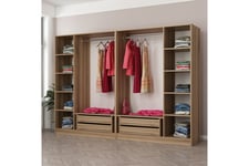 Fruitland Garderobe 270 cm - Brun Garderobeskap & klesskap