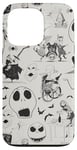 Coque pour iPhone 13 Pro Tim Burton L'Étrange Noël de Monsieur Jack Impression à l'encre