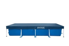 Bâche pour Piscine rectangulaire 4,50x2,2m tubulaire bleu nuit - Intex