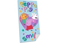 Badhandduk 70X140cm Bomull Peppa Pig Pp09059 Barn Euroswan