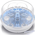 Bellababy Bottle Steriliser,Microwave Steam Steriliser for Baby Bottles,