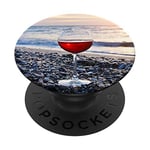 Wine Pop Mount Socket Vacation Party Good Mood PopSockets PopGrip: Swappable Grip for Phones & Tablets