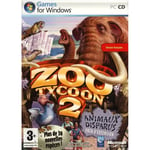 ZOO TYCOON 2 ANIMAUX DISPARUS / JEU PC CD-ROM