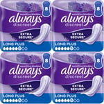 Always Discreet Sensitive Bladder Incontinence Pads Long Plus Pad Thin - 32 Pack