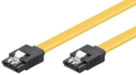 SATA L-Type uros-SATA L-Type uroskaapeli, 6 Gbit/s, Clip, 0,3 m