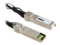 Dell - Direkte 100Gbase-Koblingskabel - Qsfp28 (Hann) Til Qsfp28 (Hann) - 3 M - Toakset - Passiv - For Networking S6100  Poweredge C6420, R640, R740  Powerswitch S4112, S5212  Networking Z9100