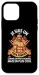 Coque pour iPhone 12 mini Je Suis Un Papa Pompier Drôle Cadeau Homme pompier