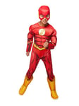 Rubie's DC Comics Super Heroes Flash Déguisement pour Enfant, Unique, 610832_M, Multiolour, M